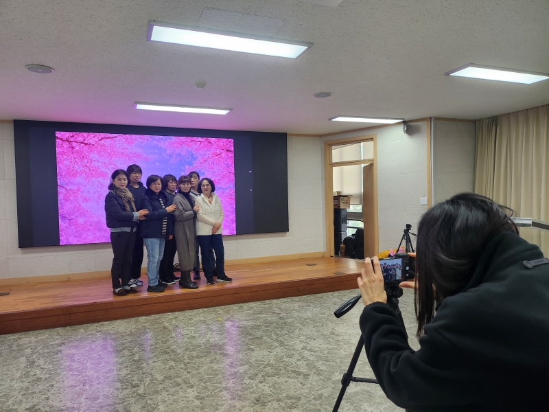 연수구 옥련2동 주민자치회는 오는 3월 31일까지 선착순으로 셀프 포토존 프로그램을 운영한다